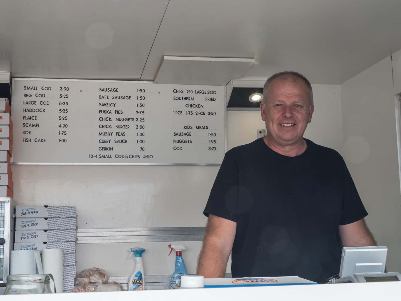 Friendly service from The Chippy