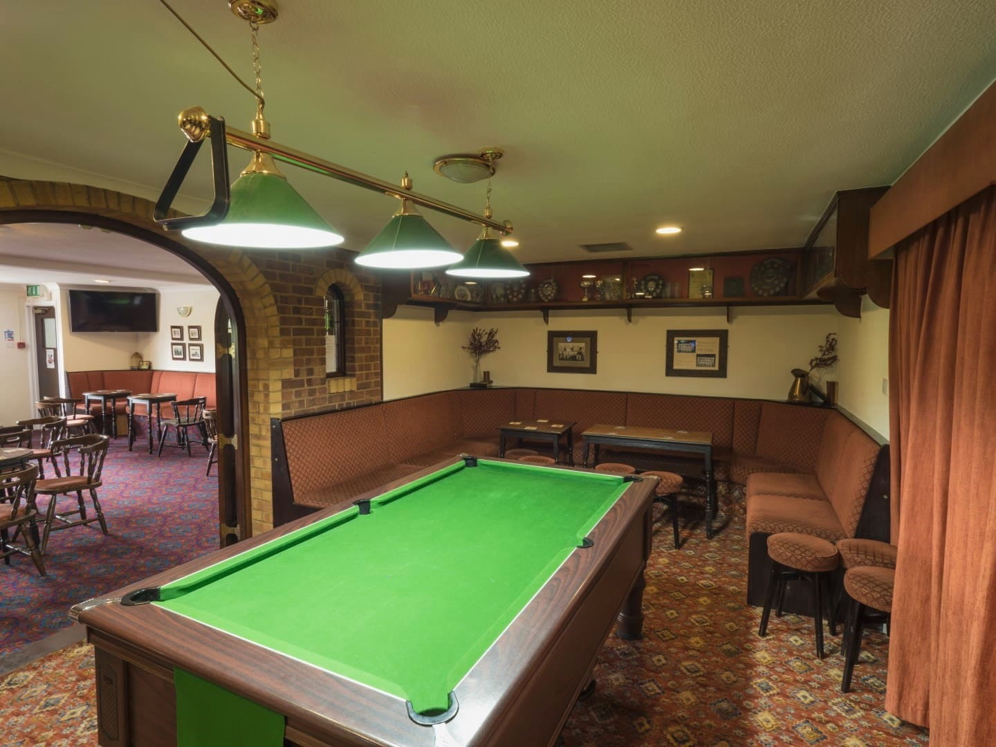 Social Club snooker table