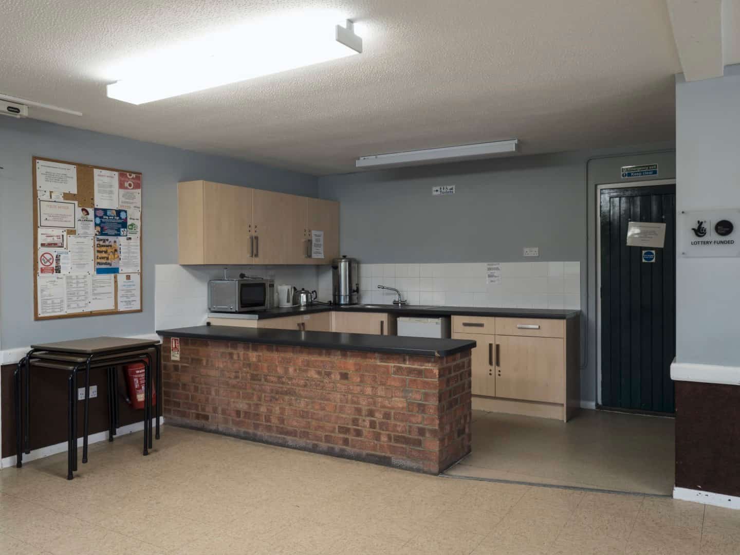 Small Hall Kitchen